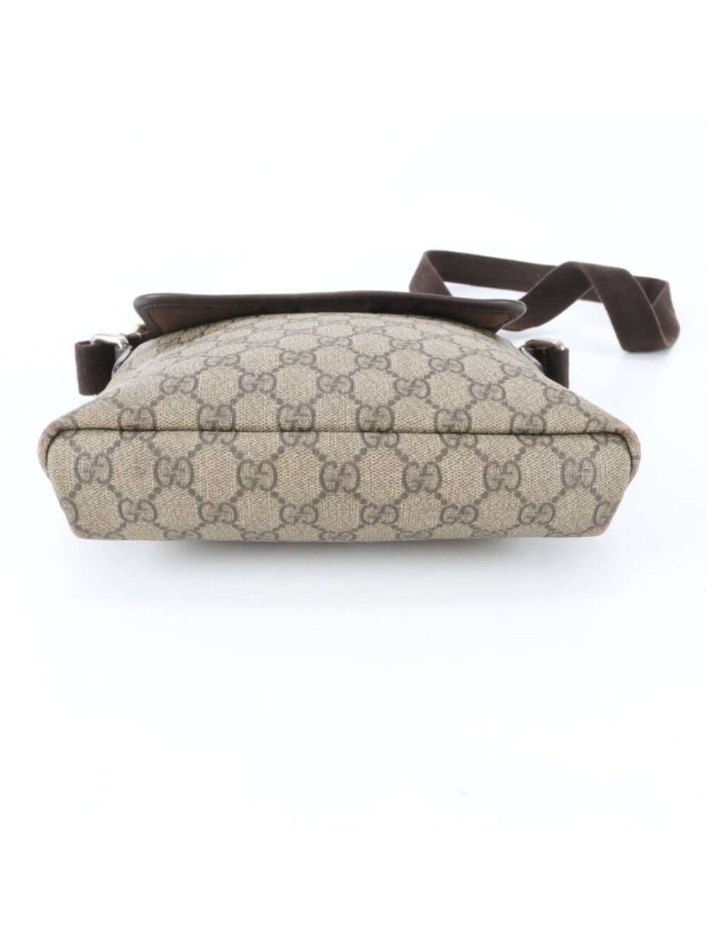 Gucci GG Supreme Leather Shoulder Bag Crossbody Messenger Business - Picture 4 of 12